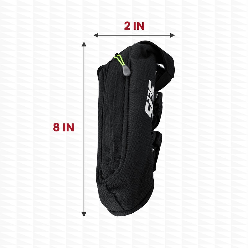 SLS3 Aero Top Tube Bike Bag - Small, Stable & Secure for TT and Triathlon Racing â€“ Tri and Cycling Accessories - Premium Low Profile Design Reduces Drag - Custom Fit Bike Top Tube Bag - Image 4